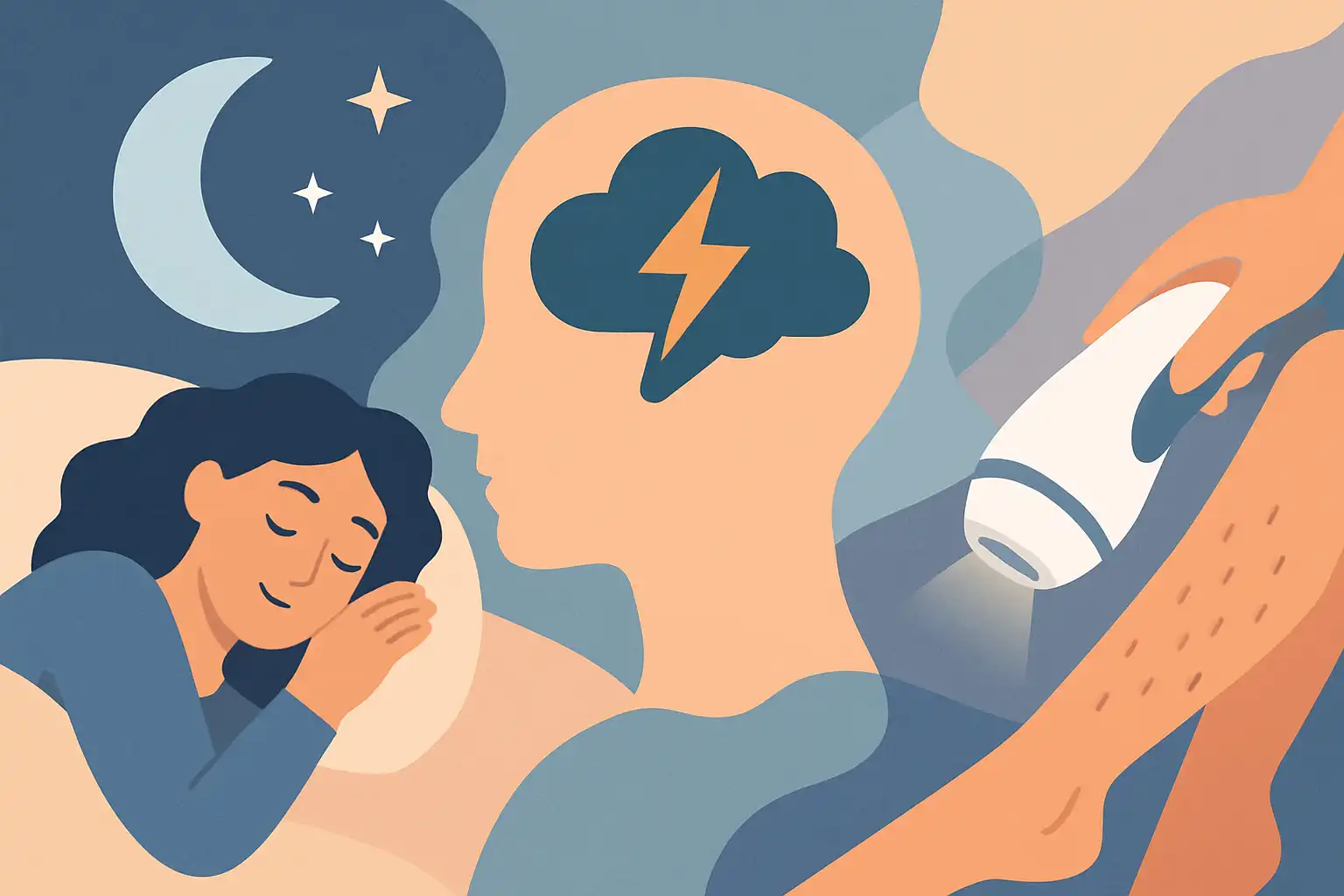 Slaap, stress en ontharing: waarom betere nachtrust je ipl-resultaten kan versnellen