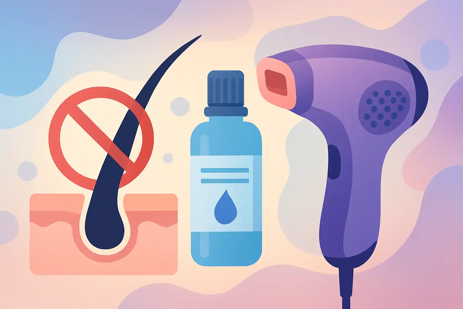 Topische haargroeiremmers en IPL: samen gebruiken of niet?