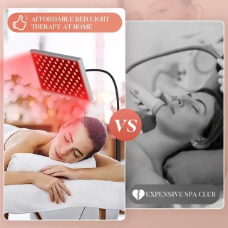 Rood Lichttherapiepaneel met Standard voor Thuisgebruik - Infrarood en Dieprood LED Lichttherapie Apparaat