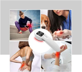 Infrarood therapie-apparaat voor pijnverlichting met 3x808nm & 12x650nm licht