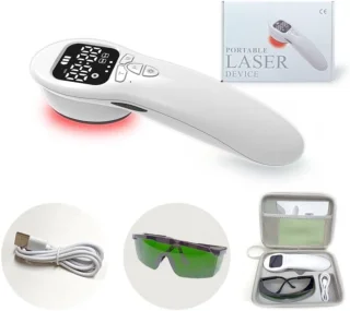 Infrarood therapie-apparaat voor pijnverlichting met 3x808nm & 12x650nm licht
