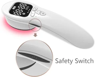 Infrarood therapie-apparaat voor pijnverlichting met 3x808nm & 12x650nm licht