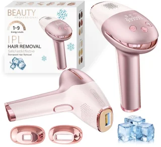 IPL laser ontharing – permanente ontharing – thuisgebruik – definitief ontharen – pijnloos met ice cooling – ontharingsapparaat – voor mannen en vrouwen – laser en lichtontharing