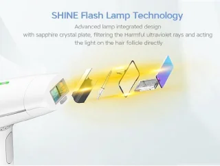 2-in-1 Lichtontharingsapparaat – IPL - Quartz Lamp - 700.000 Flitsen - Permanente Haarverwijdering - Laser ontharingsapparaat - Permanente Haarverwijdering