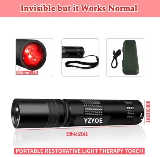 Infrarode Lichttherapie voor Gezamenlijke en Spierpijn - Rood Lichttherapie Wand voor Gezicht met Meerdere Golflengten