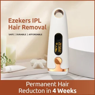 IPL Laser Ontharingsapparaat voor Pijnloze en Permanente Haarvermindering Thuis