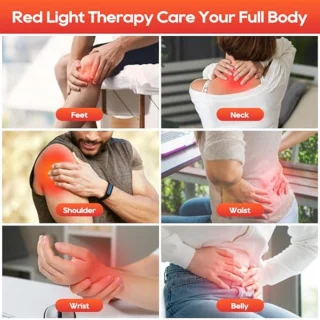 Rood Lichttherapie Apparaat voor Lichaam en Gezicht - Infrarood Lichttherapielamp met Stabiele Standaard en 660nm, 850nm, 940nm Lichttherapie