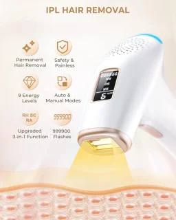 Laser Ontharingsapparaat - Laser Ontharing - Ontharingslaser - Ontharen voor Thuis - Epilator - Epileerapparaat