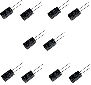 Elektrolytische condensatoren 2200uF 2200mF 6,3V - 20 stuks