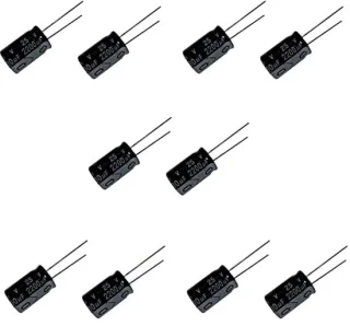 Elektrolytische condensatoren 2200uF 2200mF 6,3V - 20 stuks