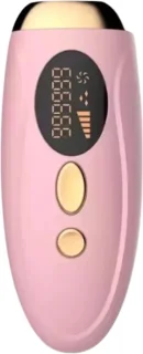 IPL Laser Ontharingsapparaat - Incl. beschermingsbril & Scheermes - 5 Standen - Roze