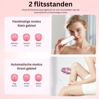 Wat vinden we goed aan de Laser Ontharingsapparaat - IPL Ontharing - Mannen & Vrouwen - Wit