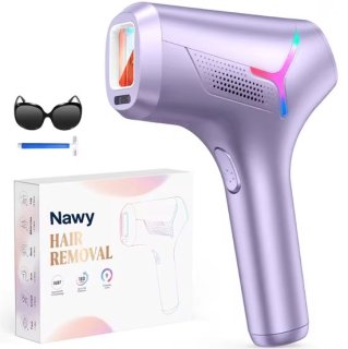 Nawy® IPL Laser Ontharingsapparaat - Epileerapparaat Dames - Laser Ontharing - Pijnloos Ontharen met Ice Cooling - Permanente Ontharing voor alle Lichaamsdelen - voor Mannen en Vrouwen - 990.000 Flitsen - Inclusief Beschermbril en Scheermes review