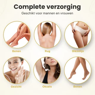 Nawy® IPL Laser Ontharingsapparaat - Epileerapparaat Dames - Laser Ontharing - Pijnloos Ontharen met Ice Cooling - Permanente Ontharing voor alle Lichaamsdelen - voor Mannen en Vrouwen - 999.999 Flitsen - Inclusief Beschermbril en Scheermes