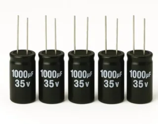 1000µF 35V elektrolytische condensatoren set van 5