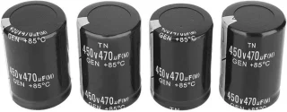 470µF 450V aluminium elektrolytische condensator - set van 4