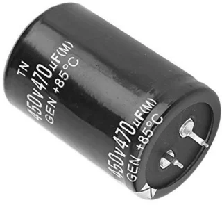 Aluminium elektrolytische condensator 470 µF 450 V – 4 stuks