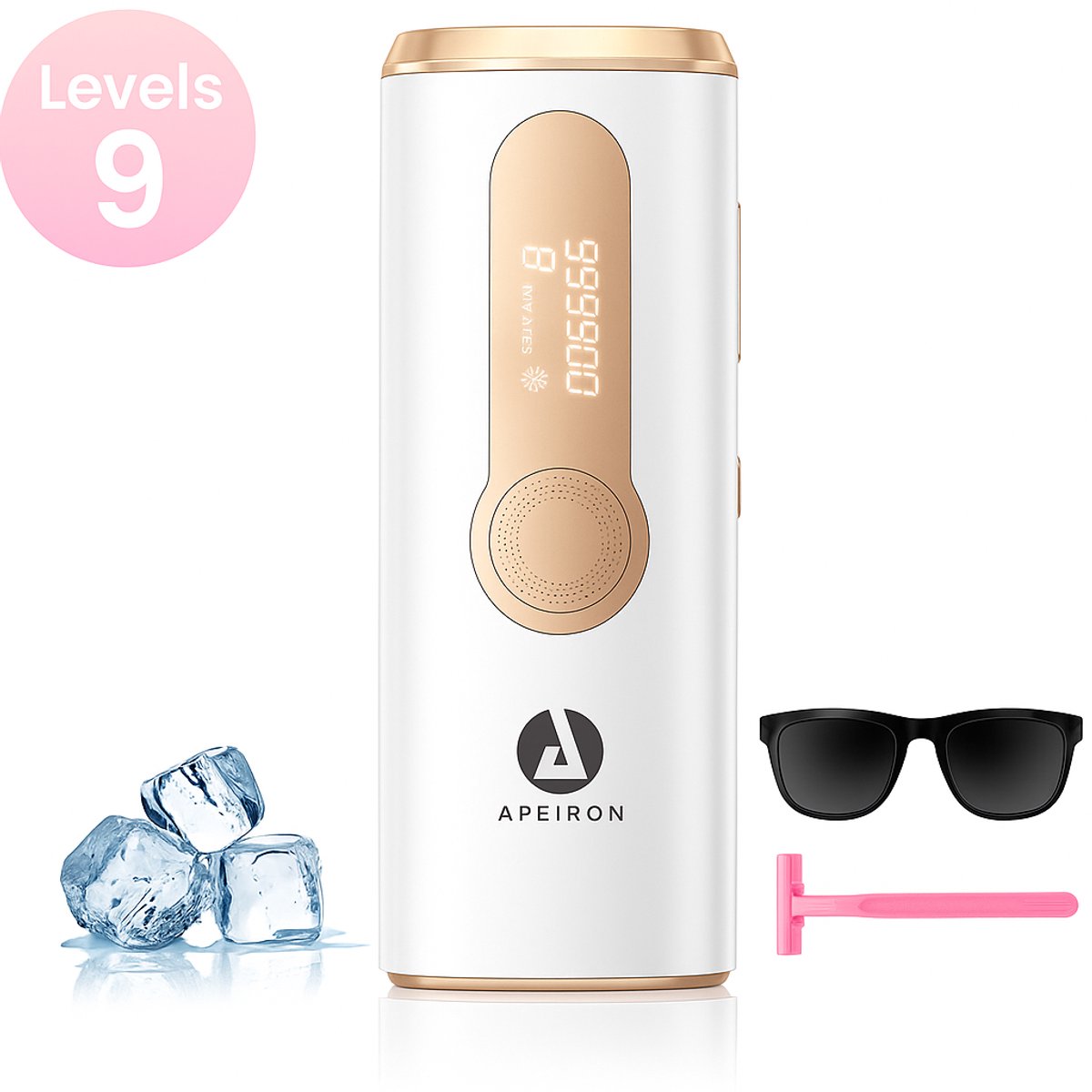 Apeiron Laser IPL Ontharingsapparaat