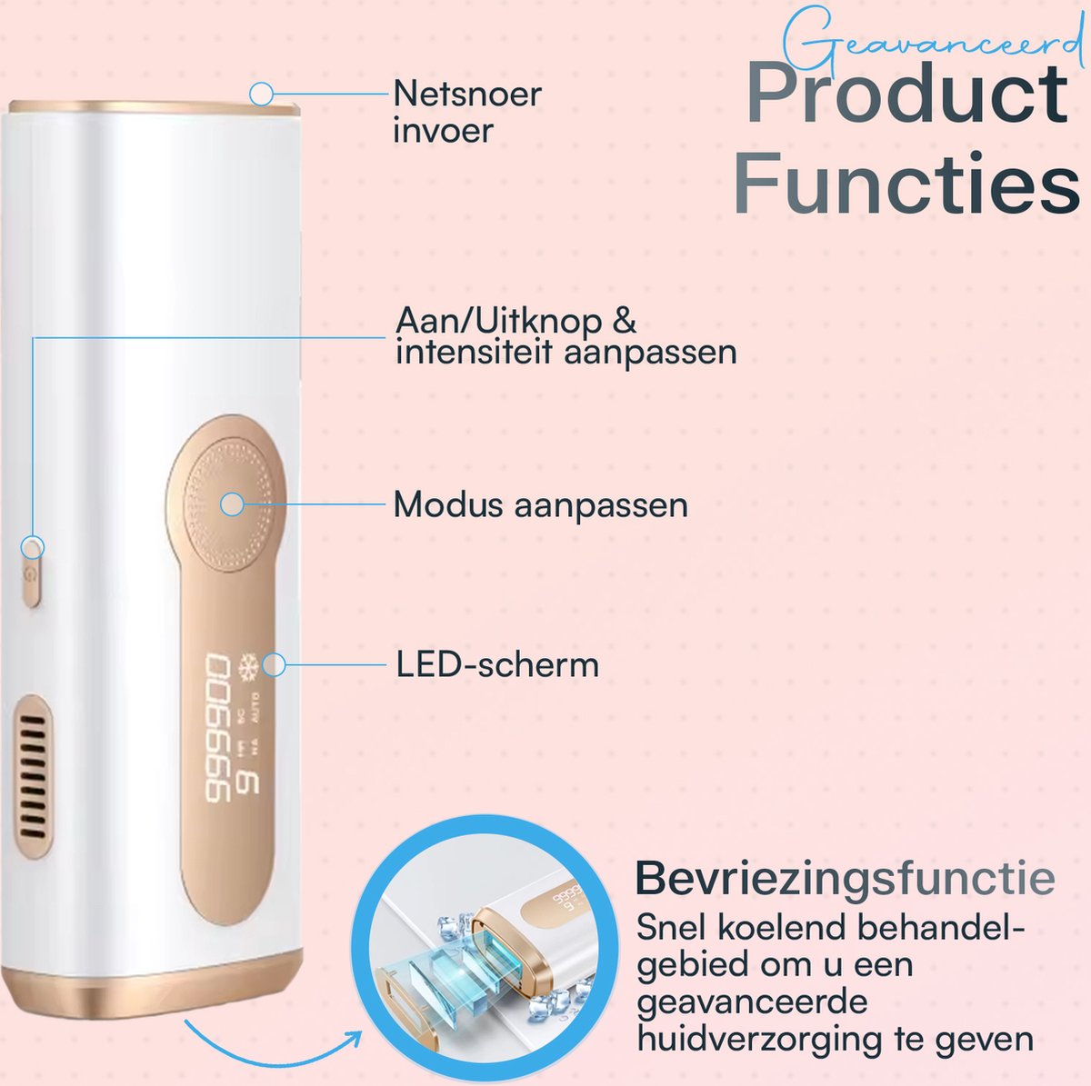 Apeiron Laser IPL Ontharingsapparaat