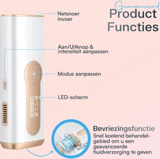 Apeiron Laser IPL Ontharingsapparaat