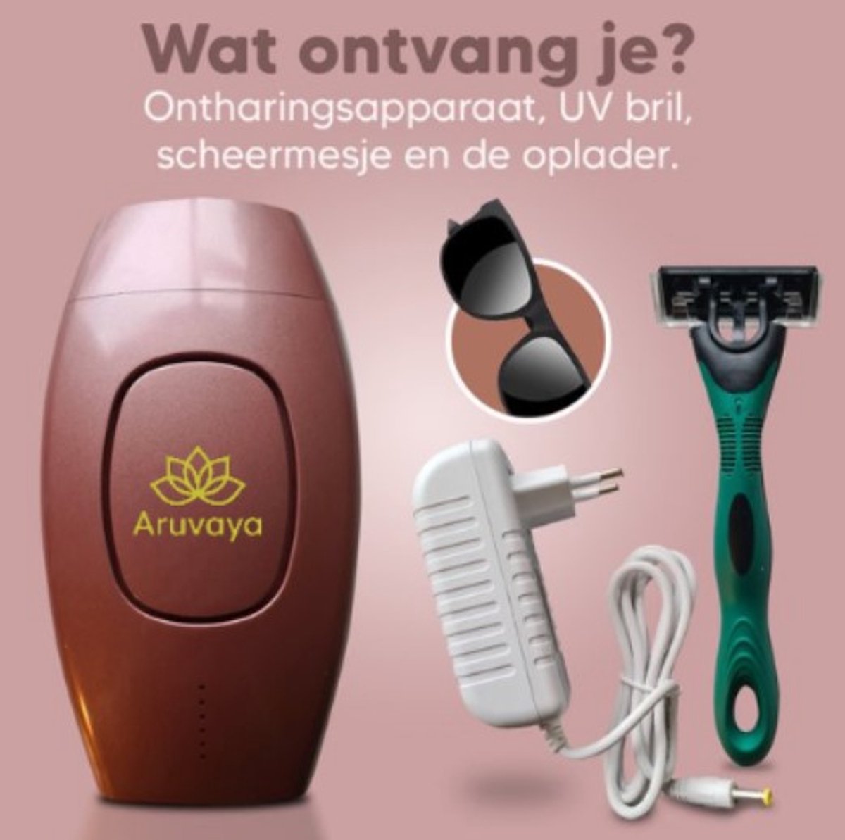 Aruvaya Luxe IPL Laser Ontharingsapparaat