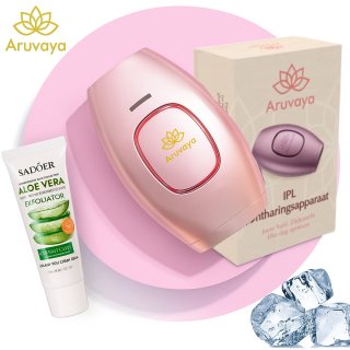 De Aruvaya Luxe IPL Ontharingsapparaat in één oogopslag