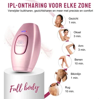 Aruvaya Luxe IPL Ontharingsapparaat