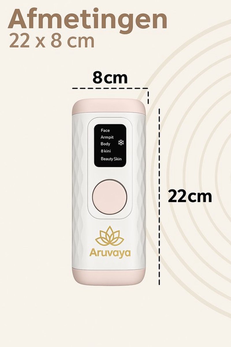 Aruvaya Premium IPL Laser Ontharingsapparaat