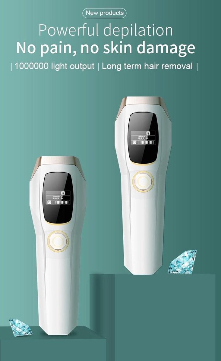 Aruvaya Premium IPL Laser Ontharingsapparaat