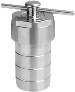 Autoclaaf reactor, 100 ml, zilver