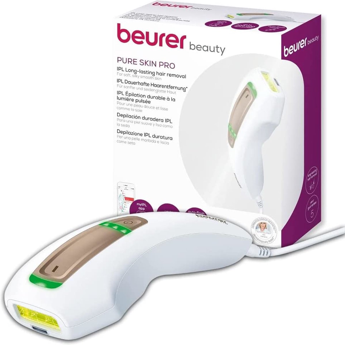 Beurer IPL 5500 Pure Skin Pro IPL ontharingsapparaat