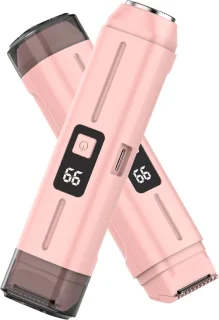 Bikini trimme elektrisch scheerapparaat voor vrouwen, roze