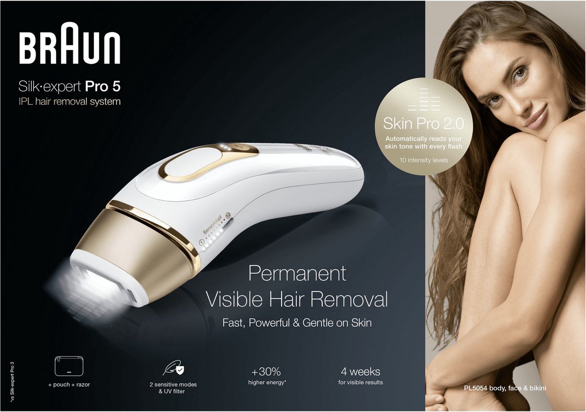 Braun IPL PL5054 Hair Remover Electric