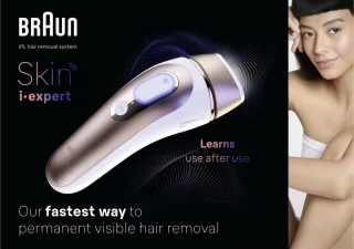 Braun PL7249 Skin i·expert Smart IPL ontharingsapparaat