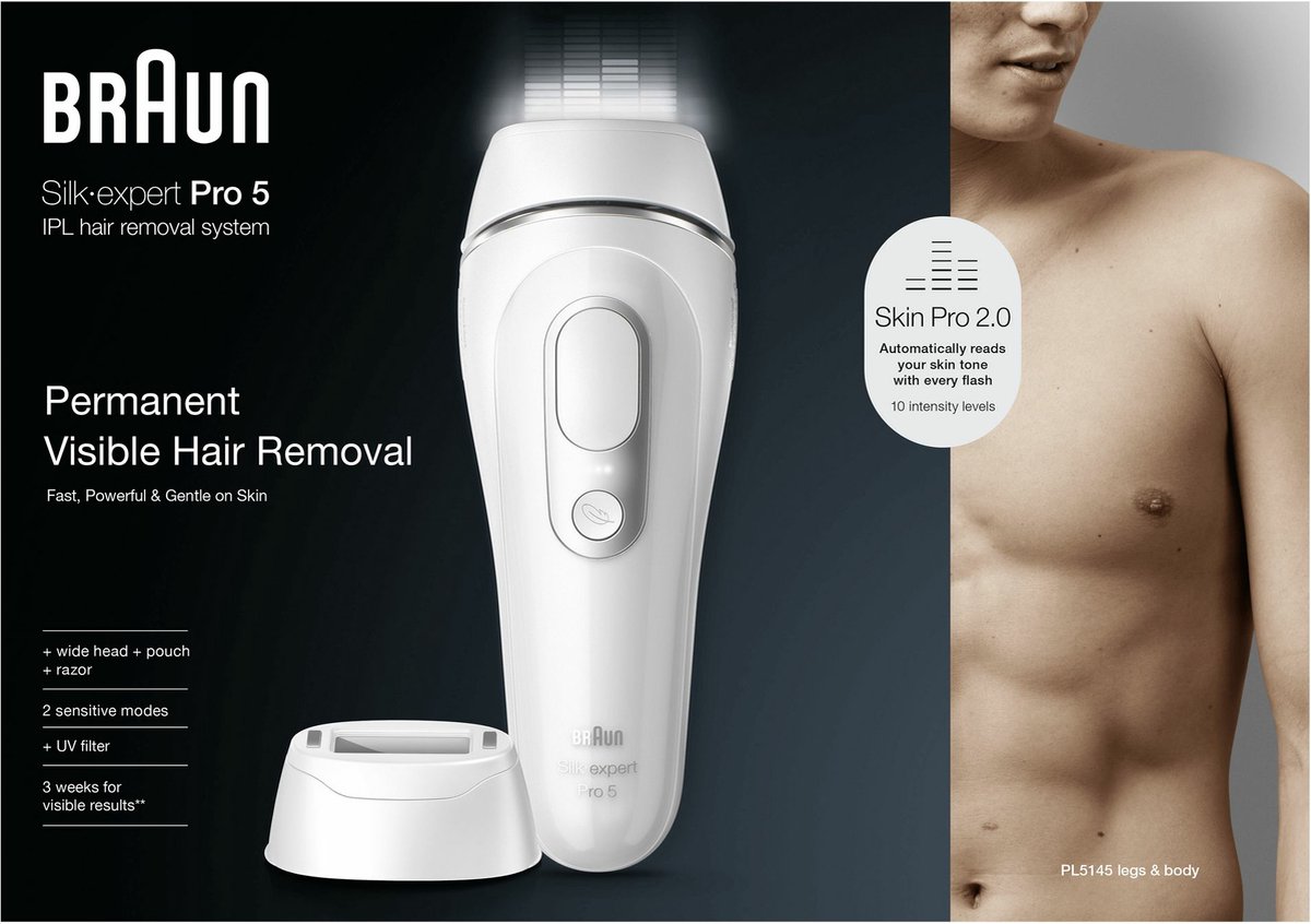 Braun Silk-expert Pro 5 IPL Ontharingsapparaat PL5145
