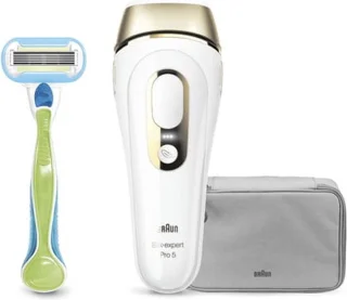 Braun Silk-expert Pro 5 PL5014 IPL Ontharing Wit Goud