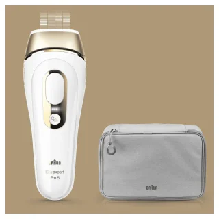 Braun Silk-expert Pro 5 PL5014 IPL Ontharing Wit Goud