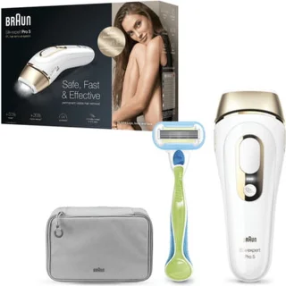 Braun Silk-expert Pro 5 PL5014 IPL Ontharing Wit Goud