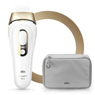 Braun Silk-expert Pro 5 PL5014 IPL Ontharing Wit Goud