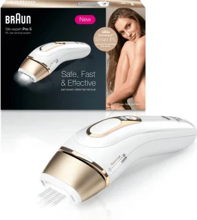 Braun Silk-expert Pro 5 PL5014 IPL Ontharing Wit Goud