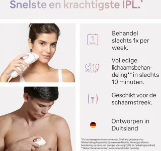 Braun Smart PL7253 IPL Ontharingsapparaat