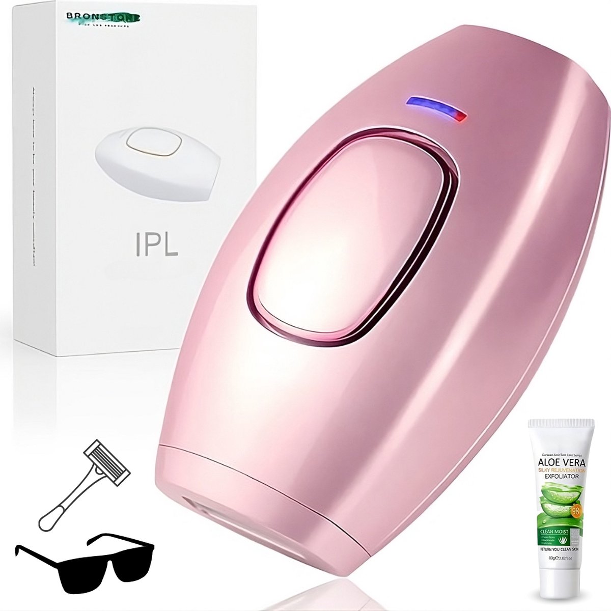 De BronStore IPL Laser Ontharingsapparaat in één oogopslag