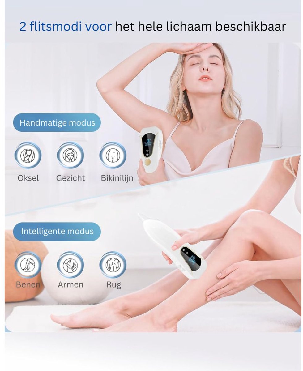 CLGP® IPL Laser Ontharingsapparaat