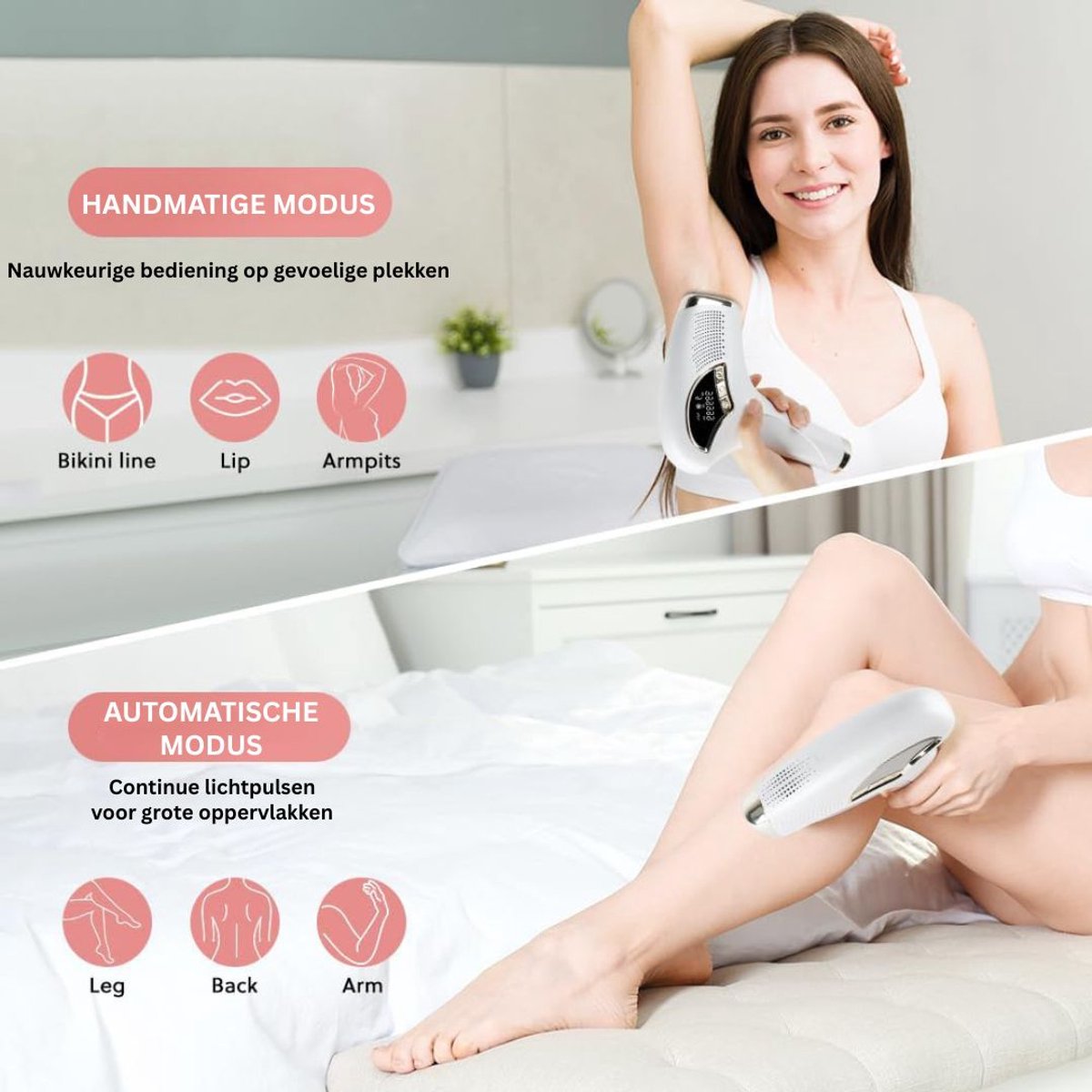 CLGP® IPL Laser Ontharingsapparaat Wit
