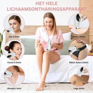 CLGP® IPL Laser Ontharingsapparaat Wit