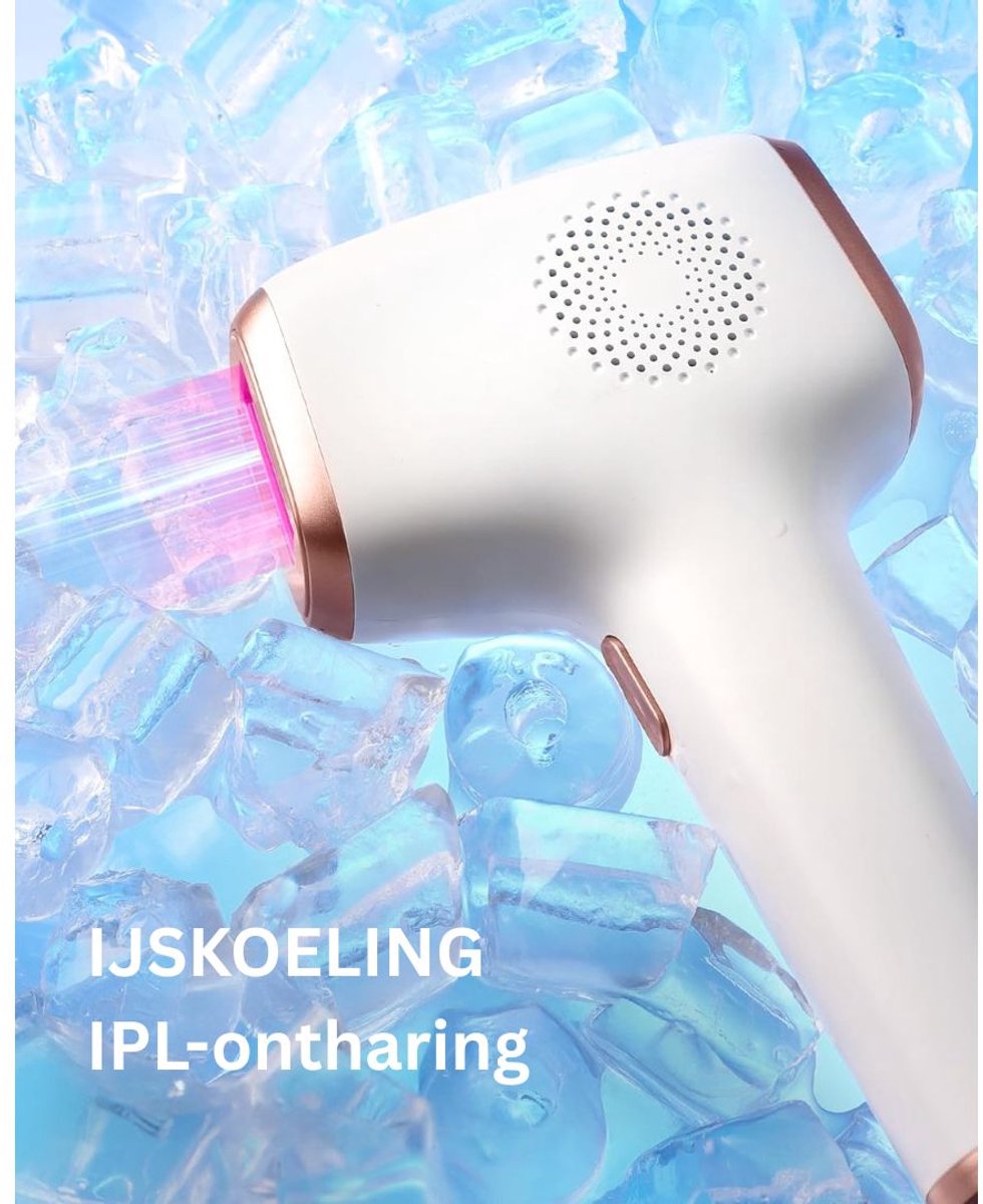 CLGP Laser IPL Ontharingsapparaat Rozegoud