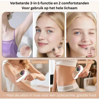 DailySupplies Laser Ontharingsapparaat IPL voor Mannen en Vrouwen