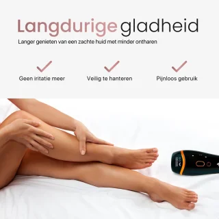 DEPLAND IPL Laser Ontharingsapparaat 999.999 Flitsen