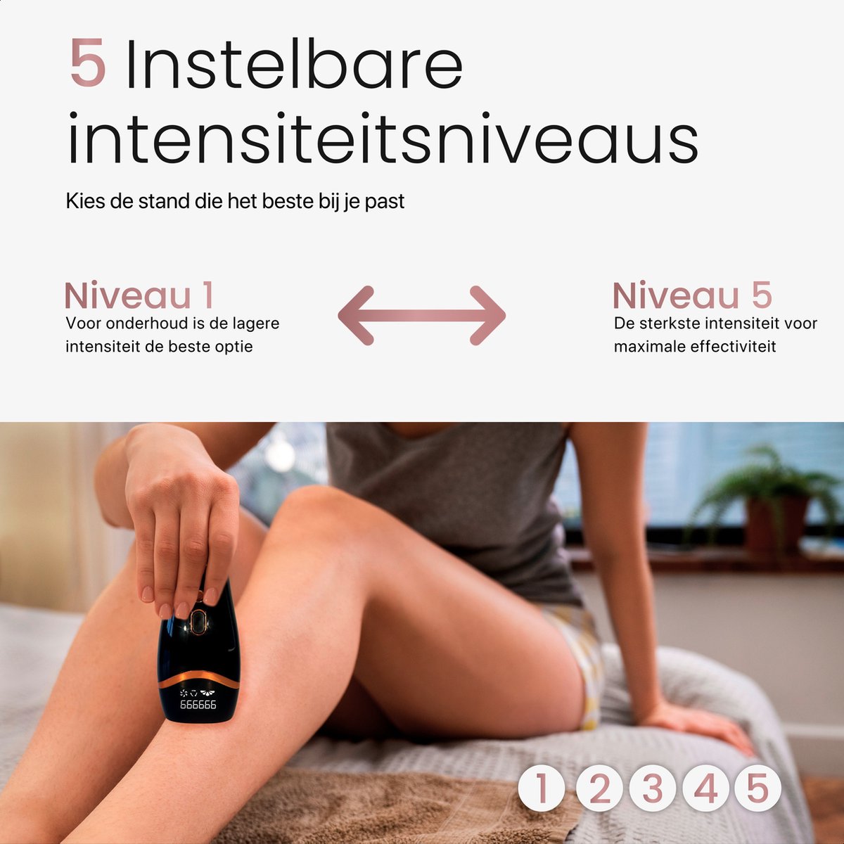 DEPLAND IPL Laser Ontharingsapparaat 999.999 Flitsen