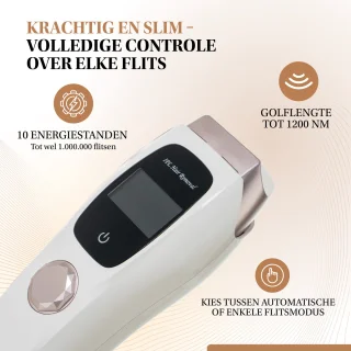 Dsource IPL Laser Ontharingsapparaat 1.000.000 Flitsen